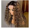 Piano Highlights Ombre Romatic Wave Lace Frontal Wig - Janine’s Boutique