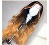 Pearl Look Blonde Dark Brown Ombre Flowing Body Wave Lace Frontal Wig - Janine’s Boutique