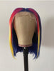 Instagram Style Ombre Purple Straight Bob Lace Front Customized Wig - Janine’s Boutique