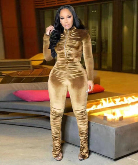 Fashion Velvet 2PC