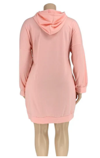 Causal Plus size sweater dress