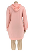 Causal Plus size sweater dress