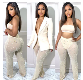 Sexy Casual 2PC Suit