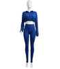 DRAW ROPE, WAIST AND NAVEL, TIGHT 2PC SET