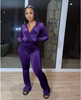 Color velvet 2 PC Set