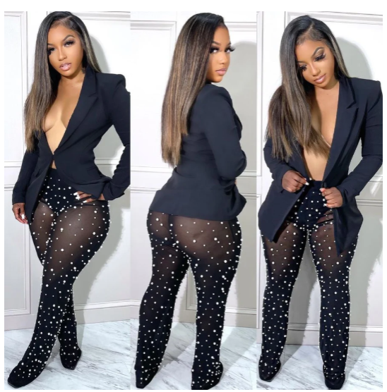 Sexy Casual 2PC Suit