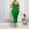 Embroidered Cotton Bandage 2PC Set