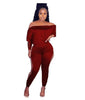 SOLID COLOR ZIPPER FASHION 2PC SET