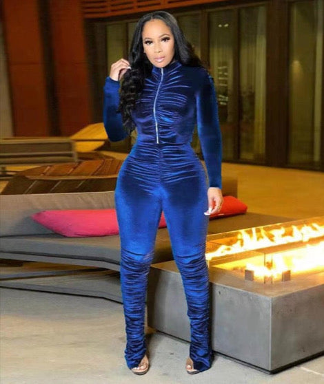 Fashion Velvet 2PC