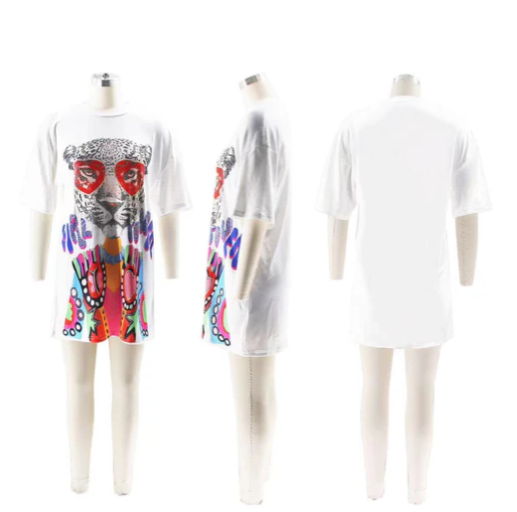 Printed Skirt Shirt