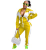 COLOR MATCHING SPORTS 2PC SET