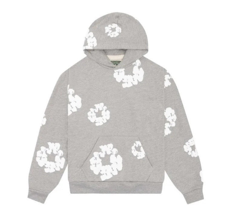 LONG SLEEVE CARTOON PRINT HOODED SWEATSHIRT WOMAN