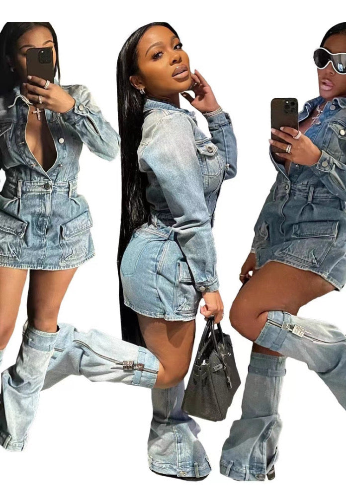 Denim Dress