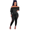SOLID COLOR ZIPPER FASHION 2PC SET