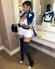 MINI DENIM SHORT JACKET