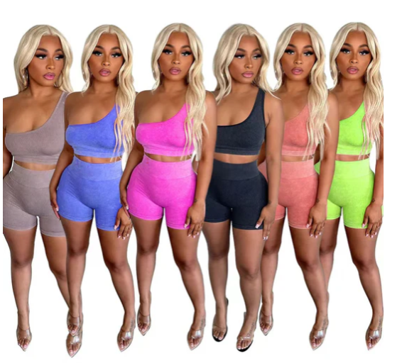 Fashionable sports 2PC Set