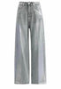 HOT SILVER JOKER STRAIGHT LOOSE JEANS