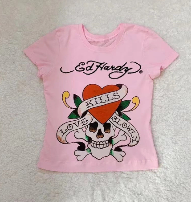Printed T-Shirt Top