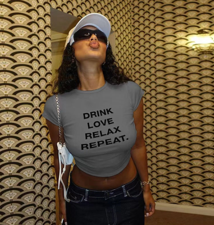 Printed Belly Shirt