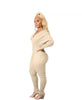 SLIM FIT SEXY SOLID JUMPSUIT