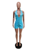 Hanging Neck And Backless Jumpsuit
