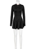 SPORTS AND LEISURE TIGHT-FITTING LONG-SLEEVED TRUMPET SKIRT 2PC SET