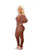 SLIM FIT SEXY SOLID JUMPSUIT