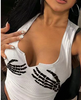 Sexy Printed V-Neck T-Shirts