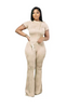 Wave stripe suit 2PC SET