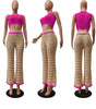 KNITTED OUTDOOR SPORTS AND CASUAL 2PC SET