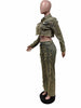 Relaxed Denim Trousers 2 PC Set