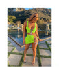 WOMEN'S SEXY BEACH SLEEVELESS SHORT SKIRT SUIT 2PCS