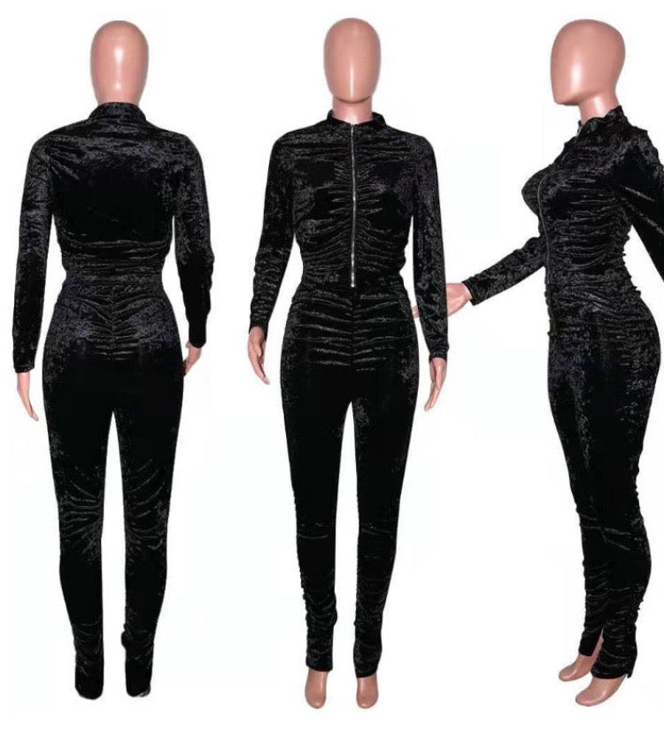 Fashion Velvet 2PC