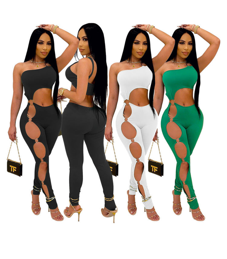 STRAPLESS SEXY JUMPSUIT