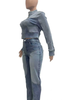 Denim Jean Jacket & Pant 2PC Set