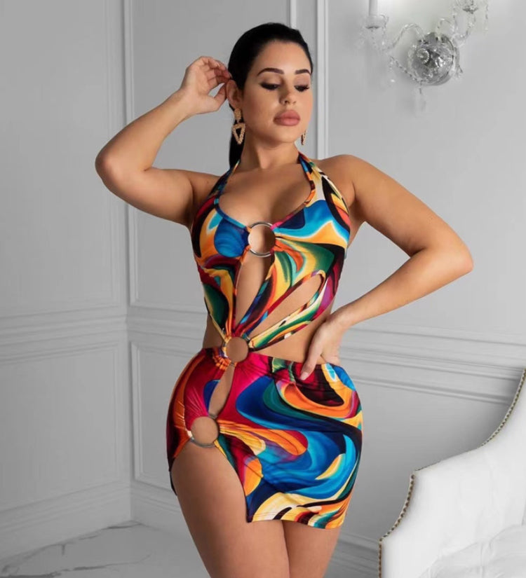 Sexy Colorful Dress