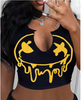Sexy Printed V-Neck T-Shirts