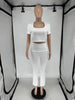 Short sleeve see through 2PC SET