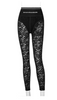Stitching breathable Print Lace Shorts