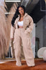 POLOR FLEECE THREE-DIMENSIONAL ZIPPER SET