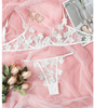 Sexy Lingerie embroidery 2PC suit