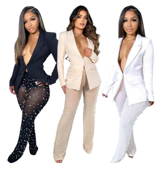 Sexy Casual 2PC Suit