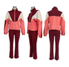 COLOR MATCHING ZIPPER SPORTS 2PC SET