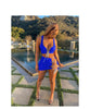 WOMEN'S SEXY BEACH SLEEVELESS SHORT SKIRT SUIT 2PCS
