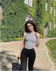 Ribbed Sleeveless Neck Jumpsuit