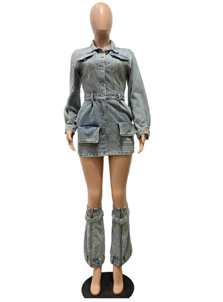 Denim Dress