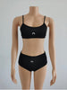 CRESCENT MOON PRINT SWIMSUIT 2PC SET