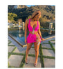 WOMEN'S SEXY BEACH SLEEVELESS SHORT SKIRT SUIT 2PCS