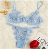 Sexy Lingerie embroidery 2PC suit