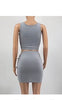 WOMEN'S SEXY BEACH SLEEVELESS SHORT SKIRT SUIT 2PCS